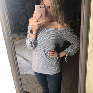 Off the shoulder top